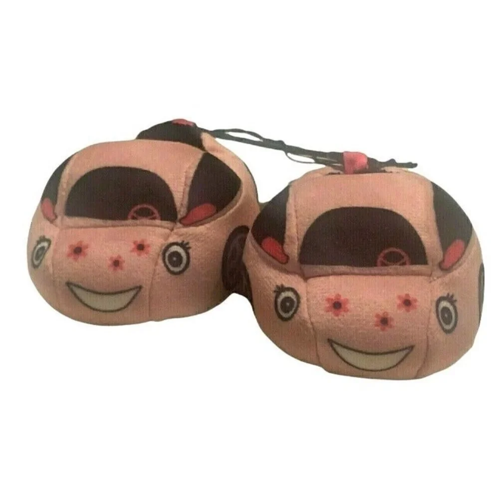 Wonder Nation Infant Girls Racecar Slippers Size 2 Pink
